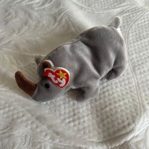 Spike Beanie Baby Rhino NWT